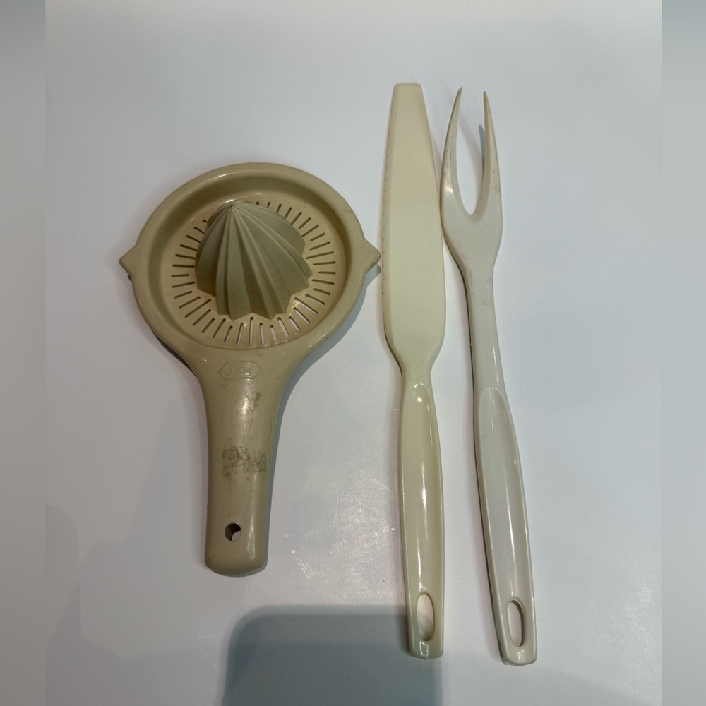 Lot of 3 Vintage Foley Nylon Kitchen Utensil Set